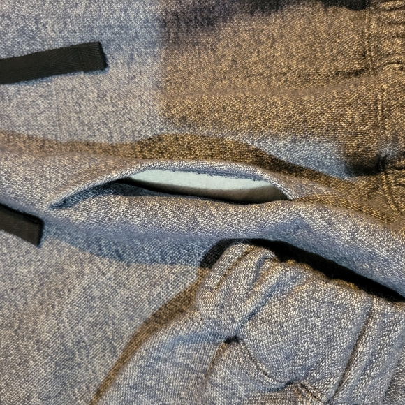 Brand new without tags!-women's cropped fleece sweatshirt hoodie-3/4" zip - Picture 8 of 16